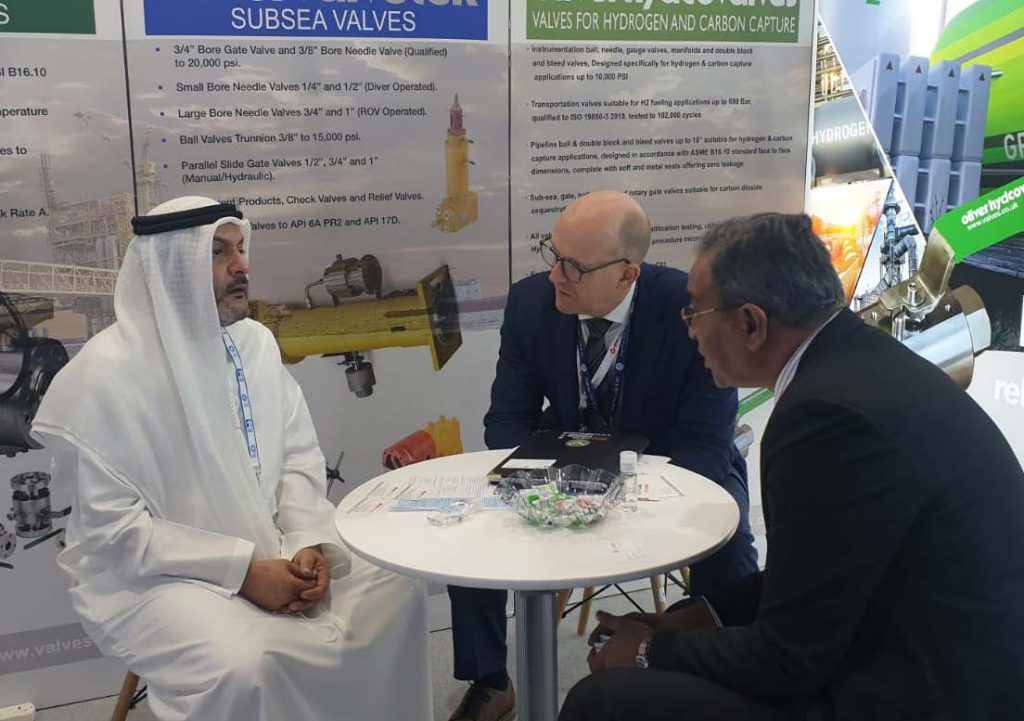 Successful week exhibiting at the ADIPEC<br>Show in Abu Dhabi, United Arab Emirates